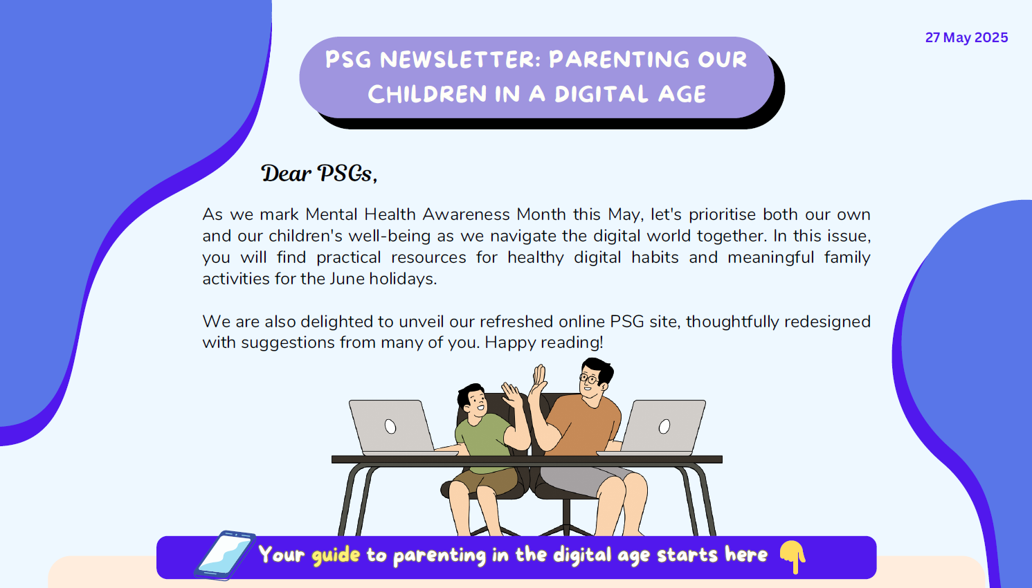 PSG newsletter May 2025